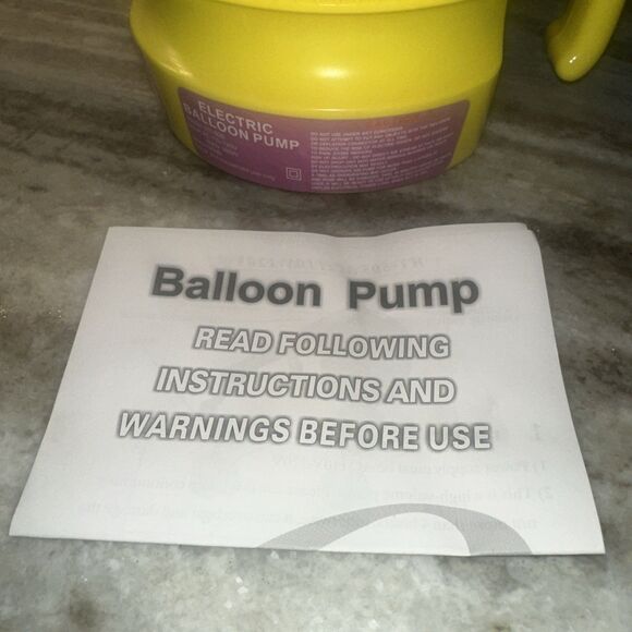 STERMAY HT-505 ELECTRIC BALLOON PUMP 110 VOLTS Works Great - Picture 5 of 5